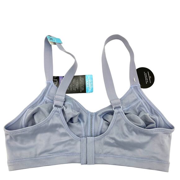 Bali Cool Comfort Classic Support Bra Lavender Moon Purple Size 36 B NWT - Picture 5 of 5